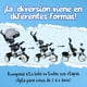 thumbnail image 2 of Triciclo Bebe Little monkey Gris Desmontable, 2 of 10