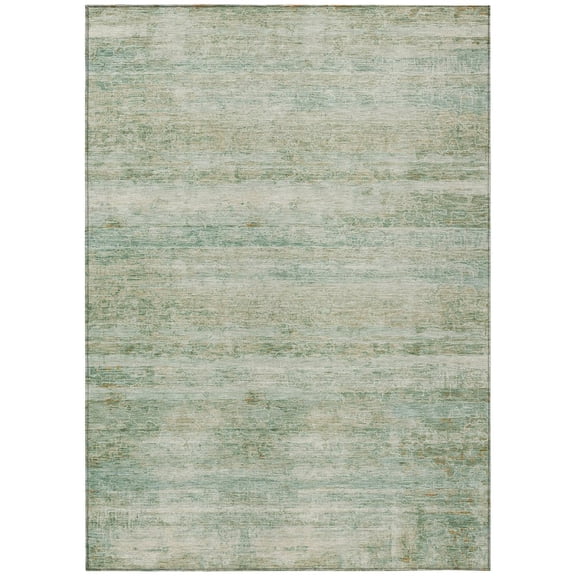 Dalyn Rugs Machine Washable Indoor/Outdoor Chantille ACN2154 Green 2'6" x 3'10" Rug