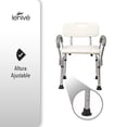 thumbnail image 3 of Silla para Ducha LENIVE BANO-SH Brazos ajustables, 3 of 6