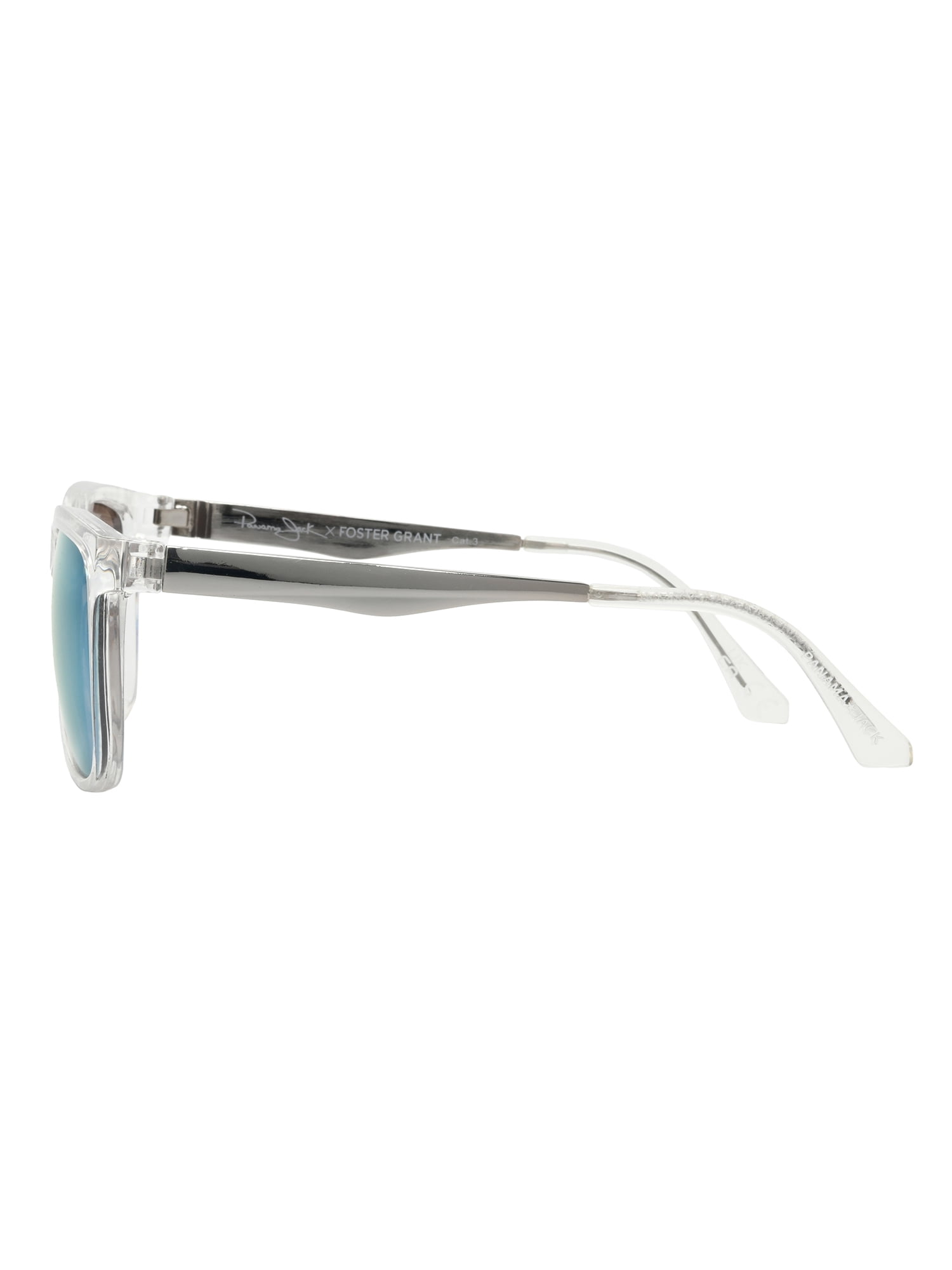 ☆Jack Lou☆ Panama Jack x Foster Grant Polarized Men's Sunglasses Clear Square