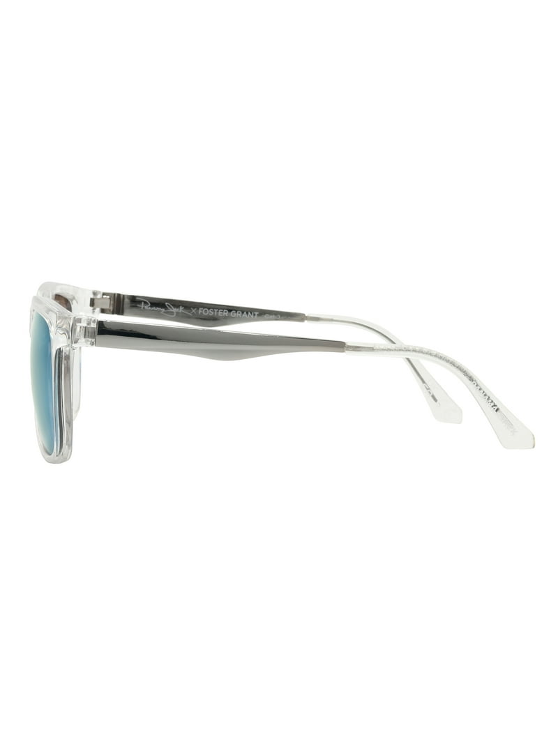 Panama Jack x Foster Grant Polarized Men's Sunglasses Clear Square