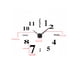 thumbnail image 4 of Inteprter Reloj de pared, decoración colgante, habitación interesante, dispositivo de reloj colgante, comodidad, instalación práctica negra, Decoración del hogar Plata, 4 of 6