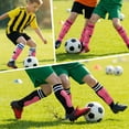 thumbnail image 3 of Hengguang 4 Pcs Soccer Shin Guards Set for Kids - Youth Protective Pads with 3 Pairs Socks, Lightweight Breathable Gear for Boys & Girls Ages 6-14, 3 of 7
