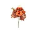 thumbnail image 2 of Fake Fall Flowers Verdsylv Artificial Orange Mum Flowers with Stems, Realistic Fall Floral Arrangement for Thanksgiving Table Centerpiece Home Decor, Autumn Theme, Autumn Artificial Faux Flowers, N, 2 of 4
