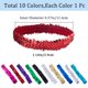 thumbnail image 2 of Diadema de lentejuelas de 10 colores, ancha y brillante, elástica, brillante, con purpurina, accesorios ajustables para el cabello., 2 of 6