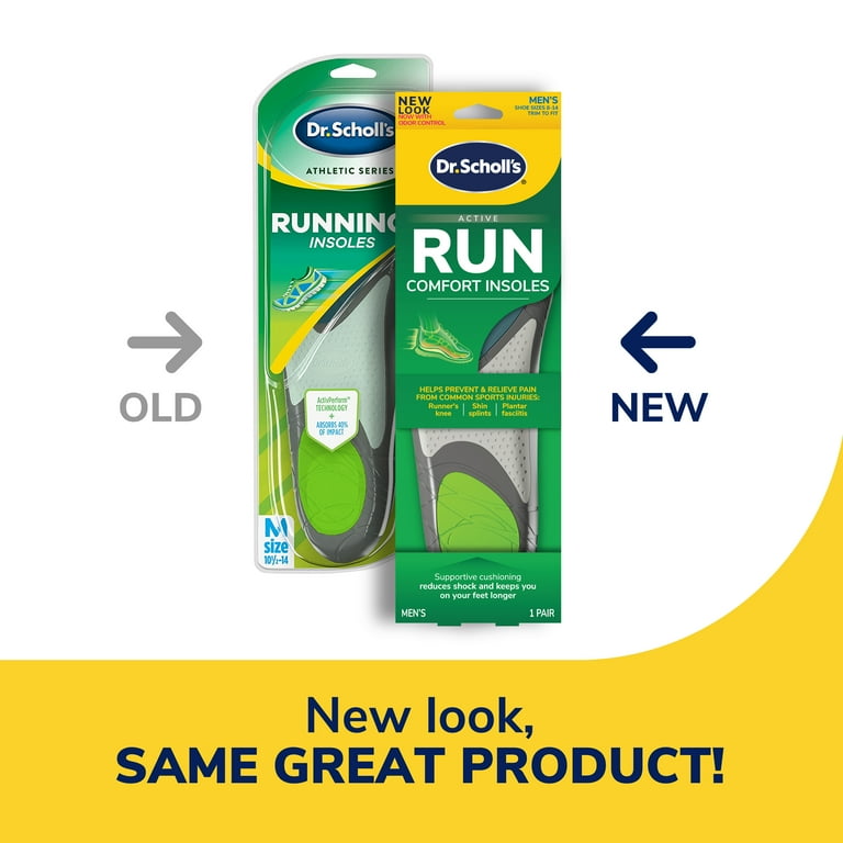 Dr. Scholl's® Run Active Comfort Foam Insoles, Men Shoe Dr. Scholl's® Run Active Comfort Foam Insoles, Men Shoe