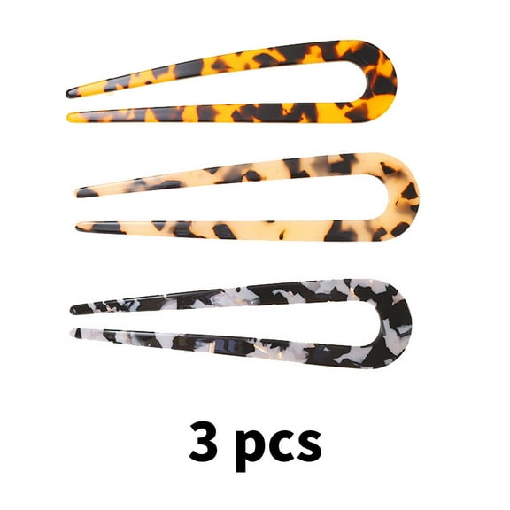 RAGUPEL 3Pcs Hair Clips,Elegant Minimalist Design Hair Clips for Women,Secure Hairstyle Fixation Hair Accessories,Style1
