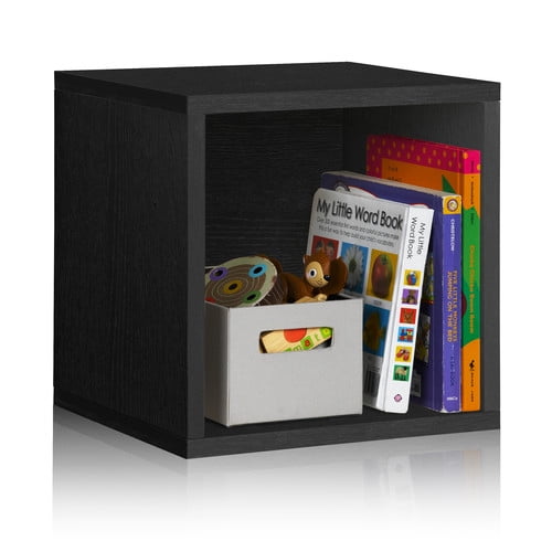 Way Basics Eco Stackable Large Storage Cube and Cubby Organizer, White
