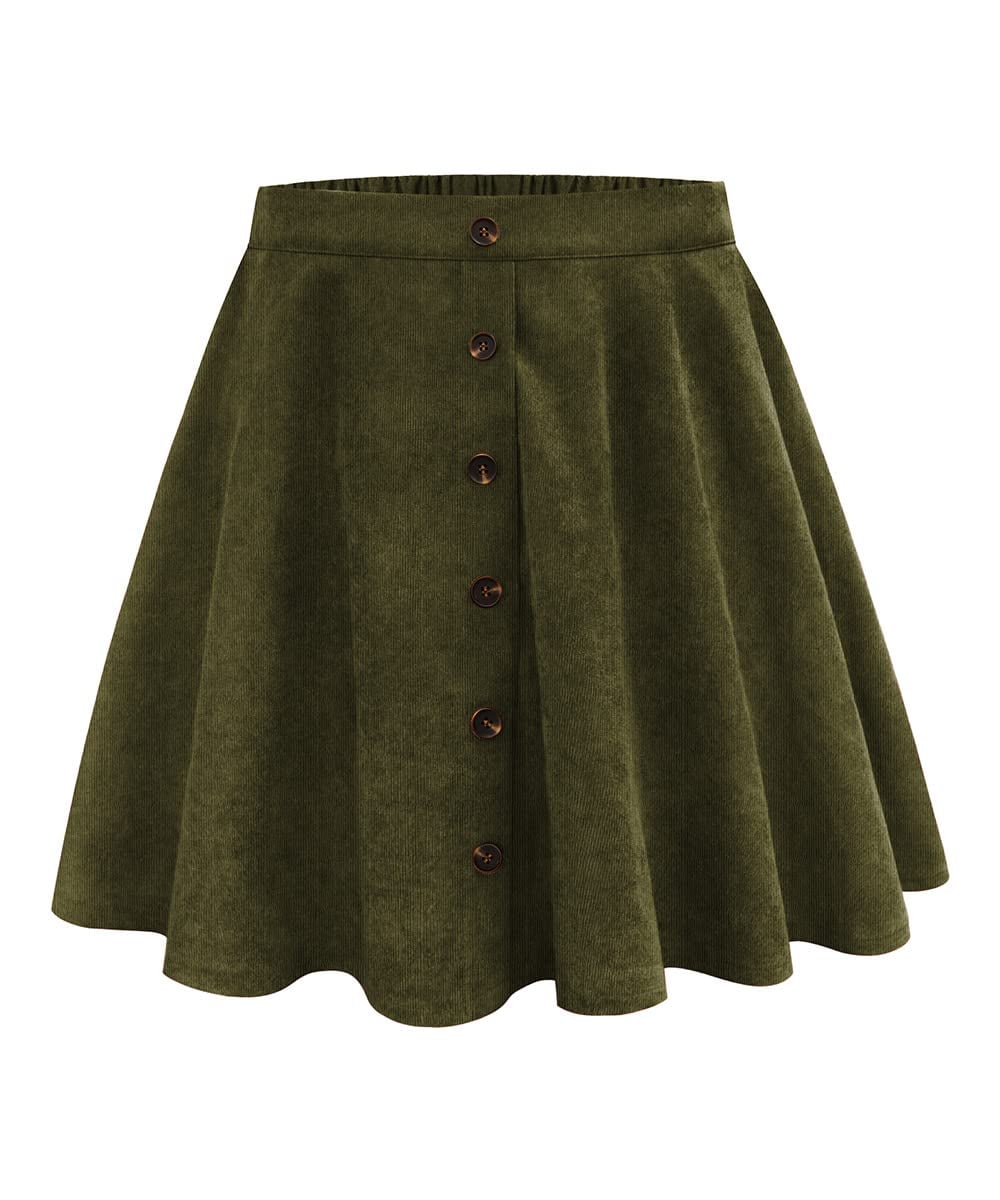 ★TREEMINGBIRD★ Soft Shirring Skirt TIYOMI Ladies Plus Size 4X Skirts for Fall Winter Stretchy