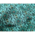 thumbnail image 4 of oneOone Silk Tabby Fabric Leaves & Floral Block Decor Fabric Printed BTY 42 Inch Wide, 4 of 4