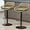 Green, variant on BISHE Adjustable Rattan Bar Stools Set of 2 with Cushion, Boho Bar Stools with Footrest, Wicker Barstools Counter Height with Backs, High Chair for Kitchen Island, Bistros, Metal Base, Beige