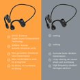 thumbnail image 4 of Trådlösa sport-hörlurar med benledning Bl09-modell Bluetooth 5.2-headset för träning löpning körning, 4 of 5