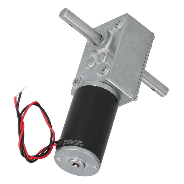 Motor de tornillo sin fin, motor de CC con carcasa de metal, motor eléctrico de CC, motor de CC construido para durar