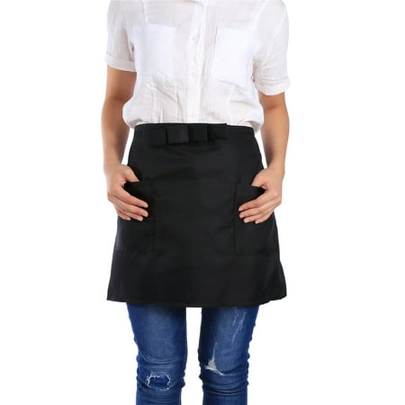

Multi-functional Apron Short Apron Two Practical Pockets Ice Cream Vendors For Bar Staff Bar Staff Baristas