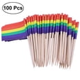 thumbnail image 1 of SHISUYAN Racing Flag Toothpicks 100Set for Cocktail Enthusiasts and Hosts, 1 of 8