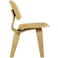 thumbnail image 2 of Modern Contemporary Kitchen Wood Dining Chairs Set of Six Tan, 2 of 4