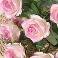 thumbnail image 6 of Artificial Flowers Realistic Silk Roses Bouquet Long Stem for Wedding Home Party Decoration, 6 of 6