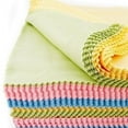thumbnail image 2 of Hariumiu 100 Pack Mixed Colors Microfiber Glasses Cleaning Cloths (5.12" x 5.12") - Cleans Lenses, Glasses, Screens, Cameras, Eyeglasses, Cell Phone, 2 of 7