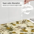 thumbnail image 6 of Easygdp Monkeys And Pinealpples Microfiber Absorbent Dish Drying Pad,Kitchen Drying Mat,Can Be Hung, Strong Water Absorption Capacity,Quick Drying, 6 of 9