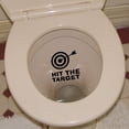 thumbnail image 3 of 12X11cm Toilet Stickers Set Hit Target Toilet Sticker Glow in the Toilet Sticker WC Sticker Dark WC Sticker, 3 of 5