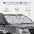 thumbnail image 4 of Fotbe Lobsters 2-Piece Car Windshield Sun Shade | Sun Blocker for Car Windshield | Foldable Automotive Interior Accessories for Sun Protection-Large, 4 of 6