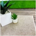 thumbnail image 2 of Koeckritz Rugs Economical 11'x12' Taupe Area Rug, Soft & Durable for Indoors/Outdoors, 2 of 6