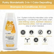 Punky Colour 3-in-1 Color Depositing Shampoo & Conditioner - Blondetastic