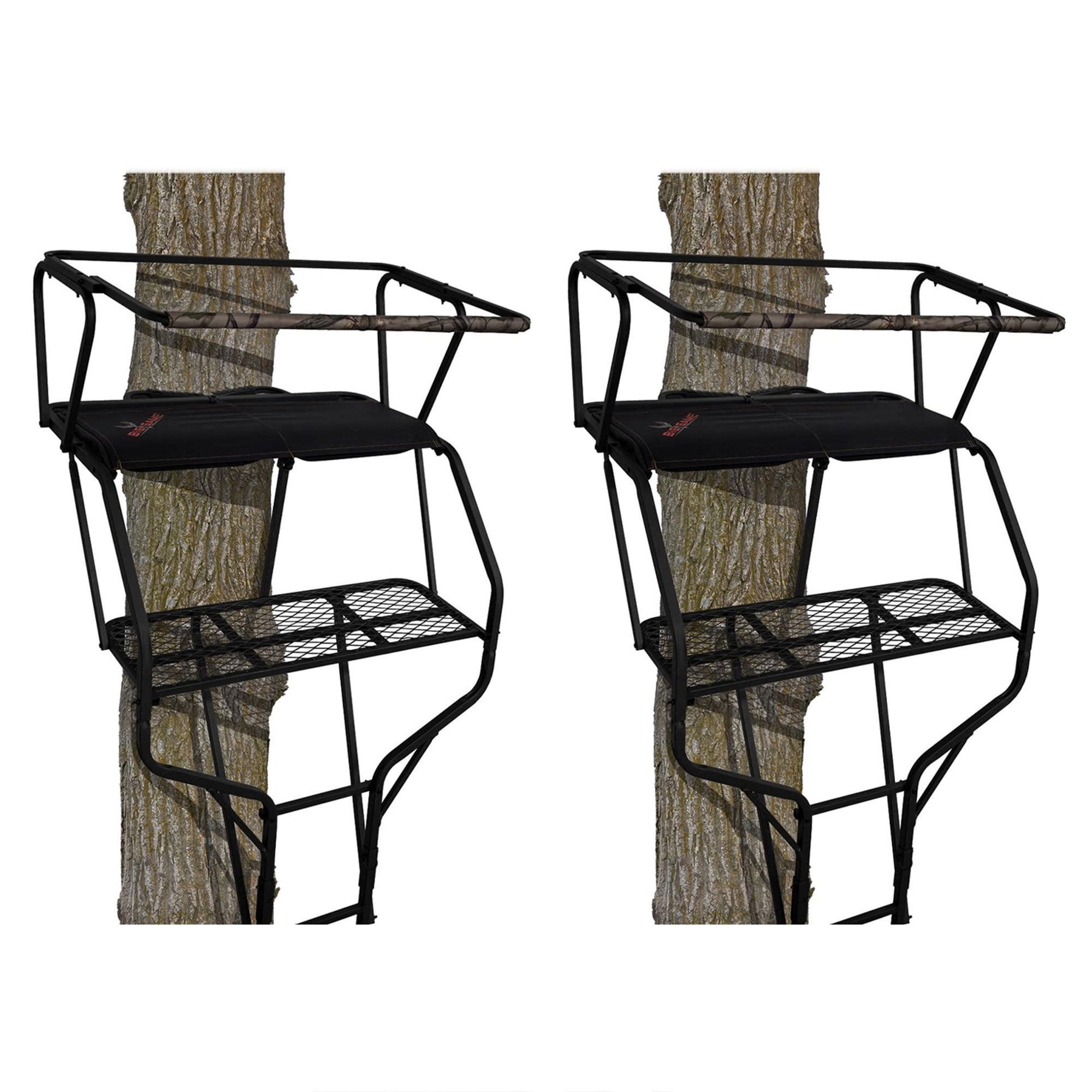 NEW AMERISTEP 8500 TWO MAN 15FT 500LB LADDER DEER HUNTING TREE STAND 3563699 