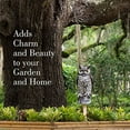 thumbnail image 3 of Dalen Fake Owl Decoy to Scare Birds Away from Gardens, Rooftops, and Patios - Scarecrow Provides Chemical-Free Pest Control - Safe and Humane, 16" Great Horned Owl, 3 of 5