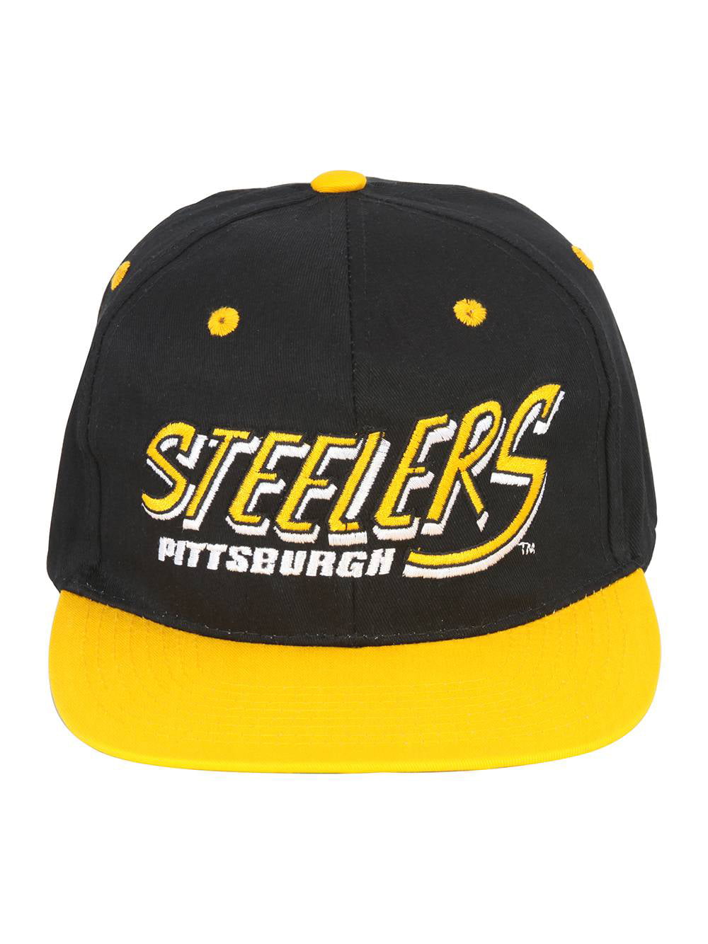 NFL Pittsburgh Steelers Flatbill 2 Tone Snapback Hat