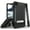 Black/Black, variant on Case for iPhone XR, Black Tri-Shield Rugged Cover [with Metal Kickstand + Wrist Strap Lanyard] for Apple iPhone XR (2018) (Size 6.1" model) (10R)