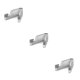 thumbnail image 1 of Injueey Soporte para para teléfono móvil Tamaño de bolsillo Soporte para tableta plegable Soporte para el hogar Accesorios para teléfonos Plata 3Conjunto, 1 of 6