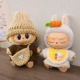 thumbnail image 4 of Ropa y accesorios para minimuñecos de peluche de 17 cm para Kpop coreano Exo Labubu Idol V1 V2, conjunto de suéter y diadema, regalo de ropa, 4 of 5