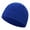Sapphire Blue, variant on Men Winter Solid Color Fleece Cap Outdoor Climbing Cycling Windproof Beanie Hat
