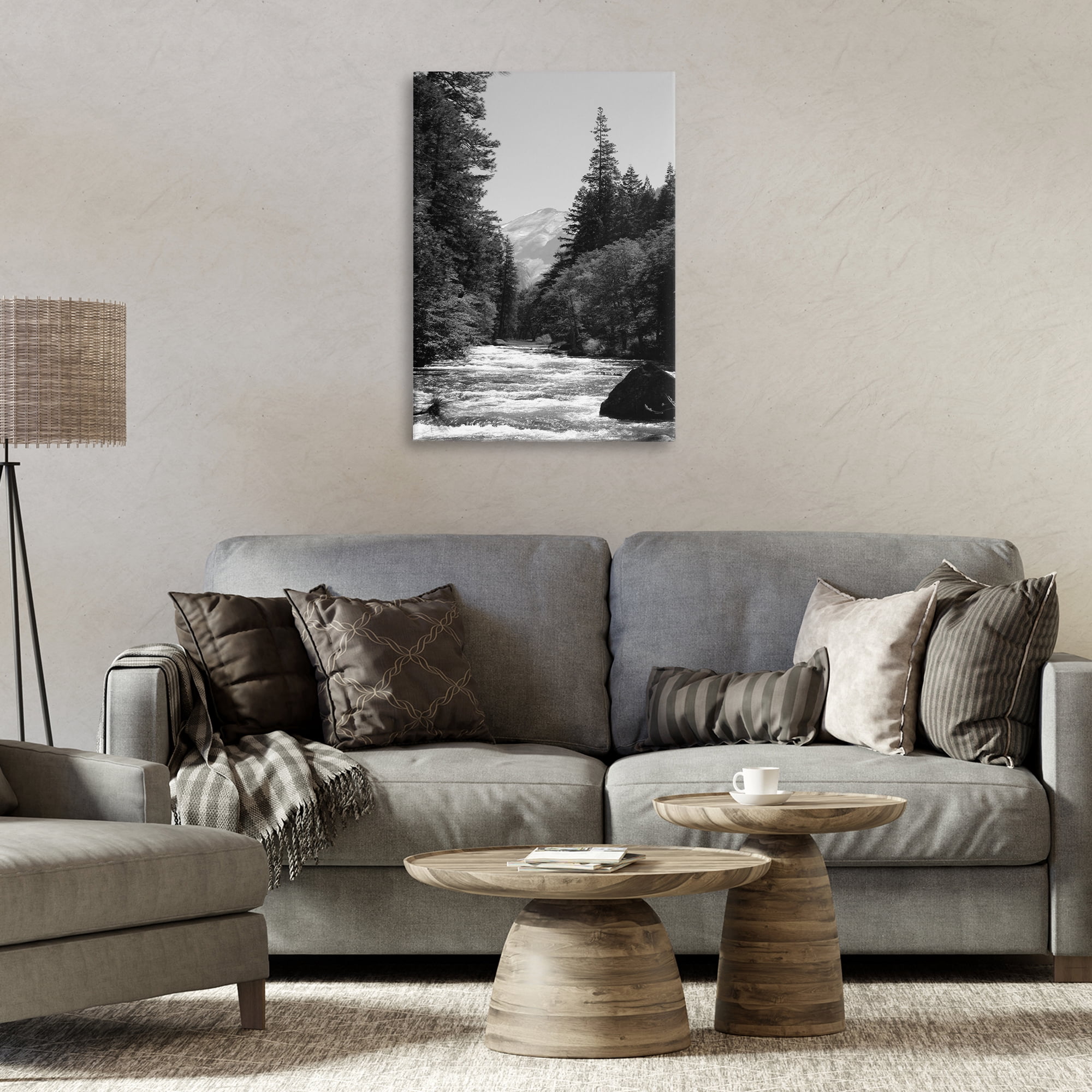 Stupell Industries Merced River Flow Canvas Wall Art, design by Kim Curinga