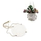 thumbnail image 1 of Exhibición De Maceta De Cuero Pu Con Cuerda De Algodón, Estante Colgante Para Plantas, Maceta, Decoración Para Sala De Estar, Dormitorio, Jardín Scienceny HA044061-03, 1 of 6