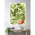 thumbnail image 2 of Tomato Mosaic Complex Poster Wall Art, Modern Wall Decor For Living Room Bedroom, 12x18 UNFRAMED, 2 of 3