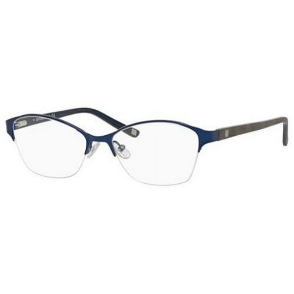 Liz Claiborne L 623 0DA4 00 Women's Navy Cat Eye Frame Eyeglasses