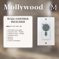 thumbnail image 3 of Matthews Fans - Mollywood Ceiling Fan in Contemporary Style 60 Inches, 3 of 7