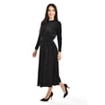 thumbnail image 2 of Vestido midi de terciopelo Roman Fashion /Juvenil, 3826 (Negro) negro CH, 2 of 5
