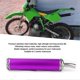 thumbnail image 2 of 20mm/0.8in Stainless Steel Exhaust Muffler Modified Parts for 2 Stroke Motorcycle Purple, 2 of 3