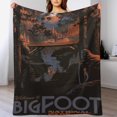 thumbnail image 4 of Couverture Jetée Parc National Bigfoot Douce et Légère 80x100cm(30x40 Po), 4 of 5