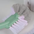 thumbnail image 5 of Toilet Bowl Brush with Capability Rubber Brush and Slit, Pink - Non-Scratch Plastic Bristles, Washable Head, Ergonomic Handle, Easy Storage, Quick Assembly - Efficient Cleaning Tool Green, 5 of 6