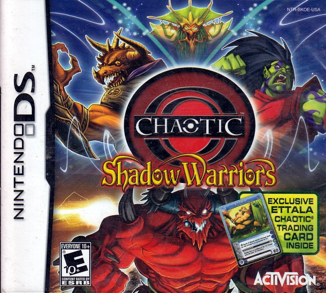 Chaotic NDS With Trading Card Walmart Walmart