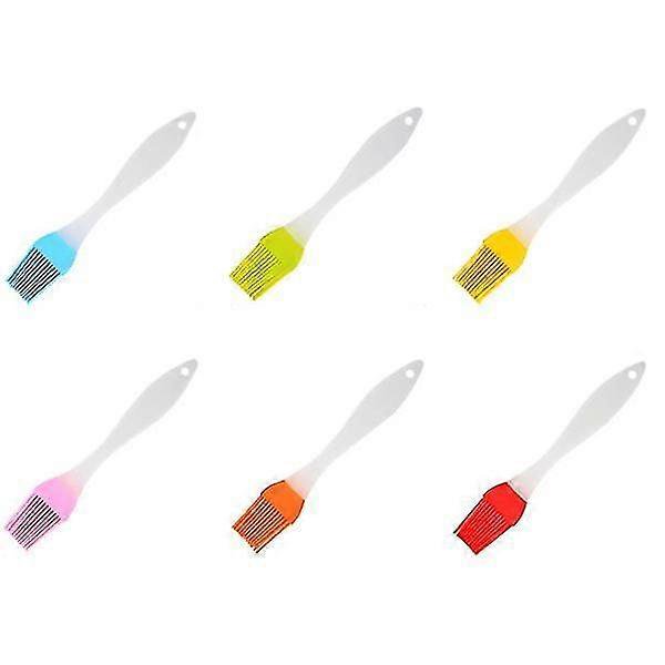 6Pcs Left Hand Pink Silicone Glove For Pet Hair Brush, Cleaning, Massage, Grooming Az4813