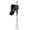 White, variant on E1 Economy Mailbox Locking Insert System with Ornate Base & Horsehead Finial, Black