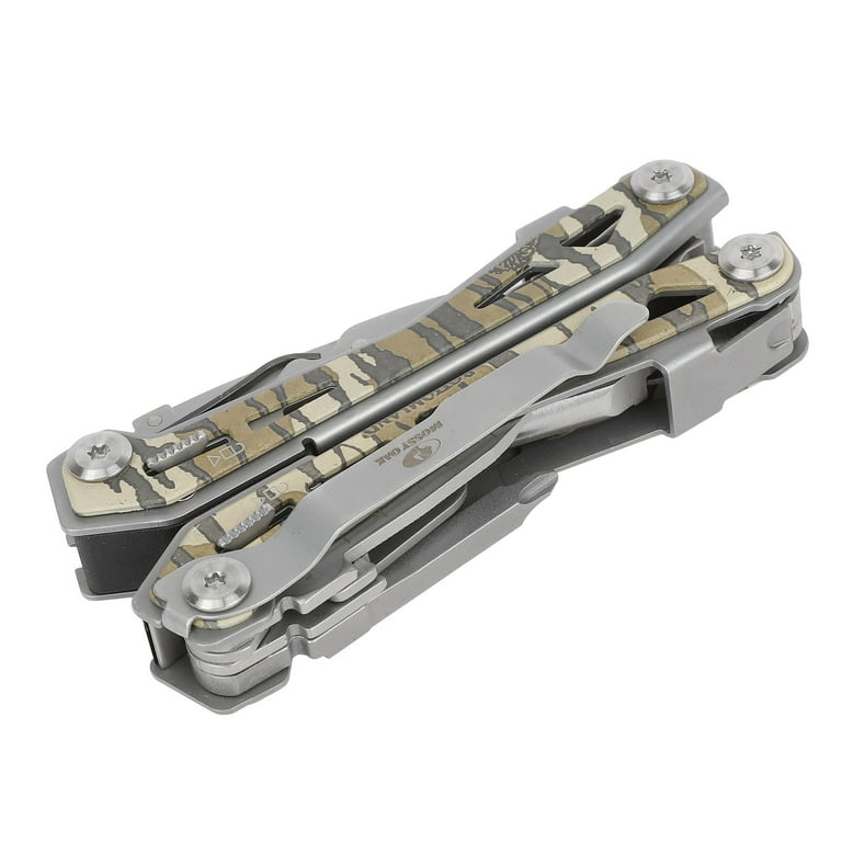 Mossy Oak 3-Pack Multitool and Knife Set: 17-in-1 Camo Multi