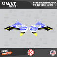 thumbnail image 4 of Kalair GFX Graphics Kit for Husqvarna TC125 TC250 FC250 FC350 FC450 (2019-2022) Fatality Series, 4 of 5