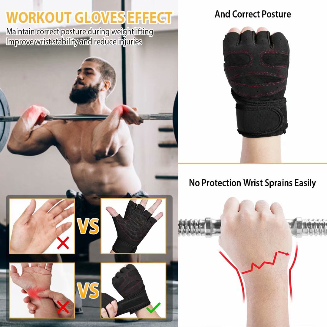 Details about   Guantes para mujeres Body Building Sports Fitness Dumbbell Workout 