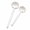 Large and small white, variant on Silicone Mushroom Spatula with Ergonomic Handle, Heat-Resistant Non-Stick Kitchen Turner for Baking and Cooking, Seamless One-Piece Scraper for Jars and Mixing Bowls, Alabaster White